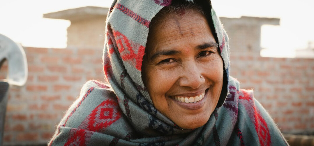 danish woman smiling